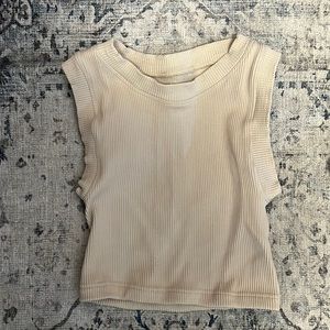 Free People Movement Tan Tank Top